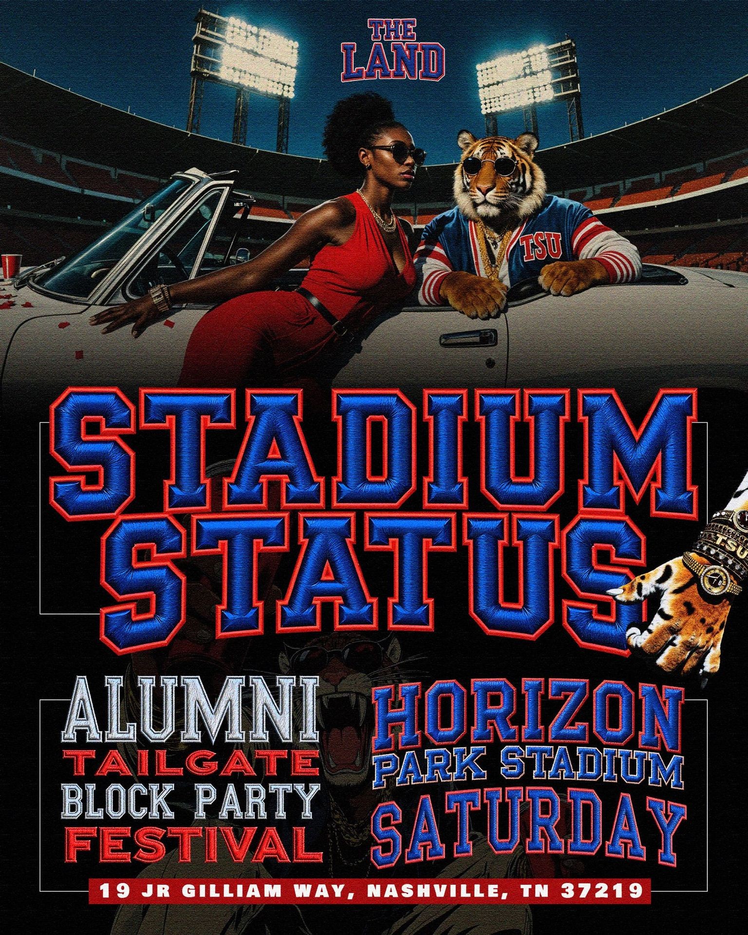 Stadium Status Tailgate Festival Party: Saturday, October 18, 1p - 8p